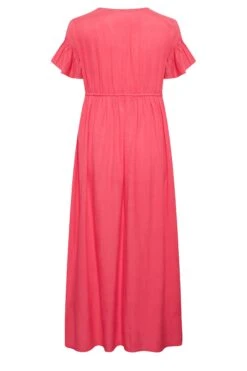 LIMITED COLLECTION - Robe Rose Corail Smocké Boutonnée Longueur Maxi 15 LIMITED COLLECTION - Robe Rose Corail Smocké Boutonnée Longueur Maxi -GrandeTendance Boutique 7dcab102 78b8 41 215681 Y