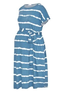 BUMP IT UP MATERNITY - Robe Bleue Tie & Dye Manches Courtes -GrandeTendance Boutique 7f0eb921 8404 4b 158346 X