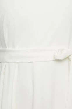 YOURS LONDON - Robe Blanche Patineuse Avec Ceinture -GrandeTendance Boutique 80491888 7df3 48 162039 Z