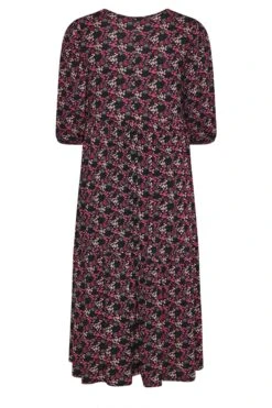 BUMP IT UP MATERNITY - Robe Rose & Noire Floral Manches Longues Volanté 15 BUMP IT UP MATERNITY - Robe Rose & Noire Floral Manches Longues Volanté -GrandeTendance Boutique 80bdc9b5 ff6b 4c 158372 Y