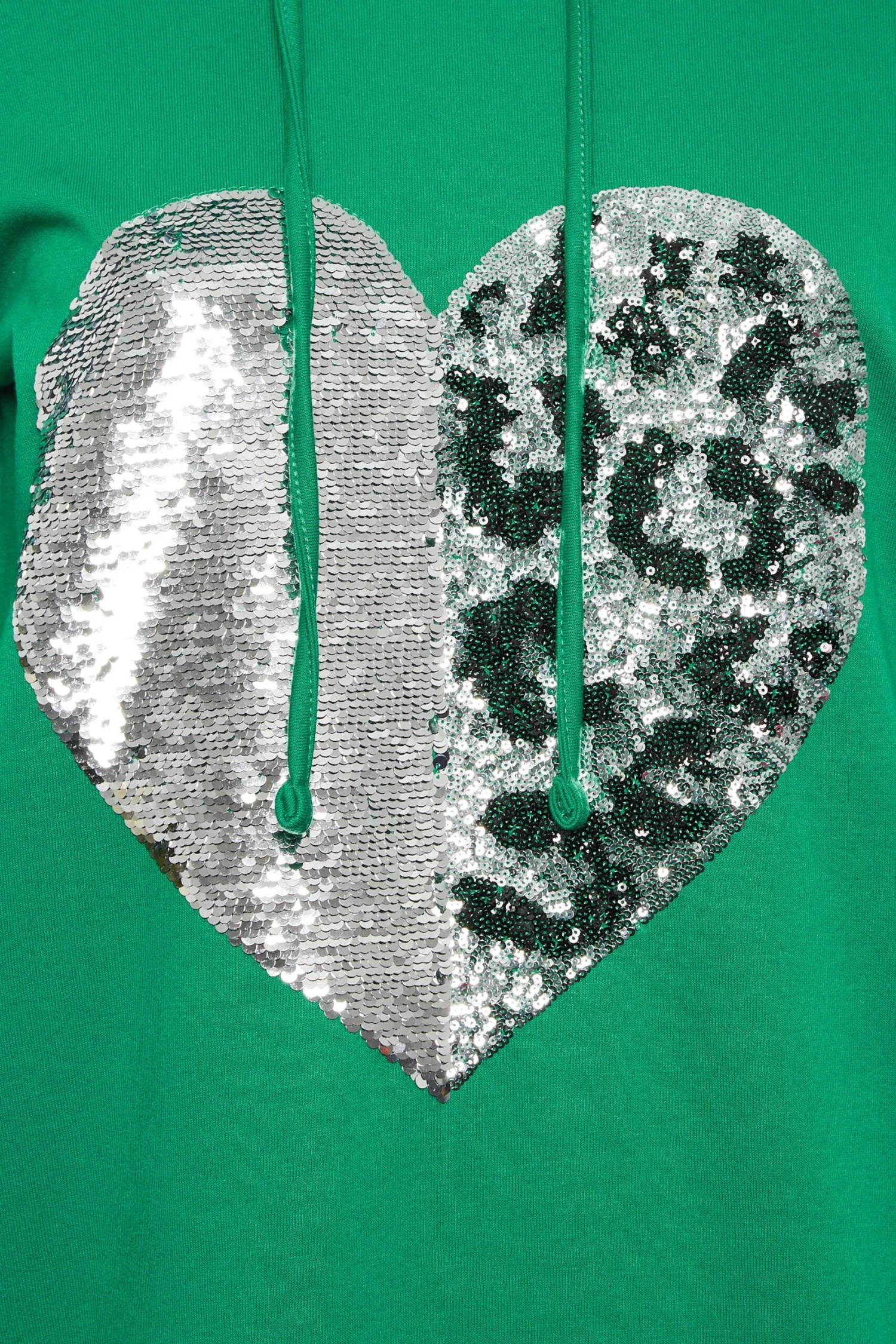 YOURS - Robe-Pull Verte Coeur Strass 7 YOURS - Robe-Pull Verte Coeur Strass â Image 5