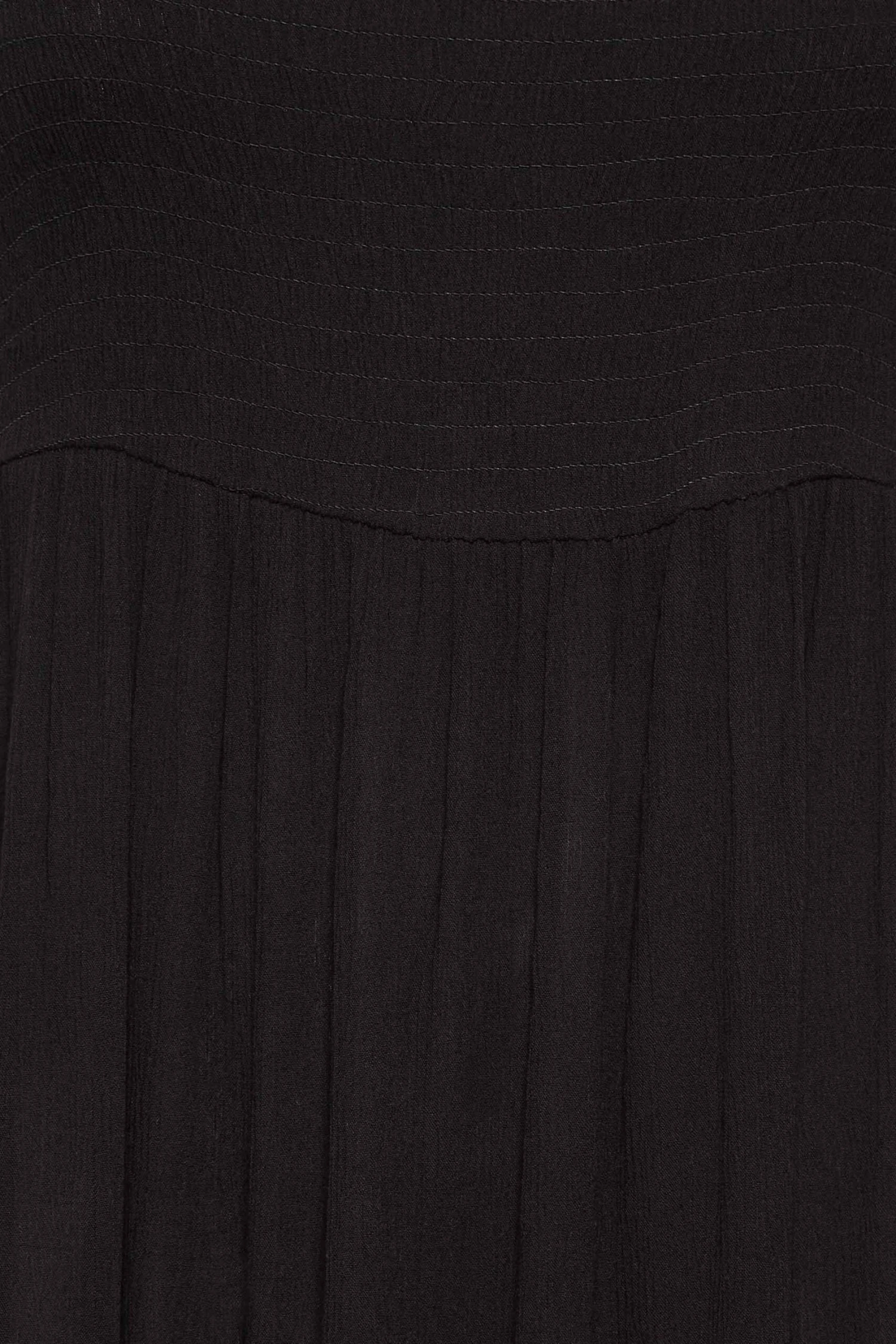 YOURS - Robe Noire Plissée Maxi 7 YOURS - Robe Noire Plissée Maxi – Image 5