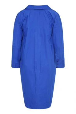 LIMITED COLLECTION - Robe-Chemisier Bleue Roi Manches Longues -GrandeTendance Boutique 9053758c 6a9c 4f 214807 Y