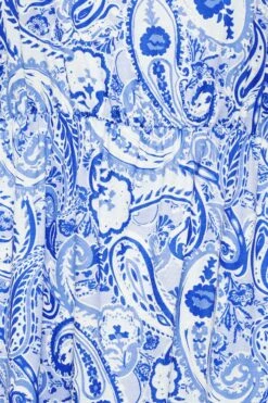 LIMITED COLLECTION - Robe D'été Bleue Fines Bretelles Paisley Volanté 13 LIMITED COLLECTION - Robe D'été Bleue Fines Bretelles Paisley Volanté -GrandeTendance Boutique 9180eee3 e4cb 41 215789 Z