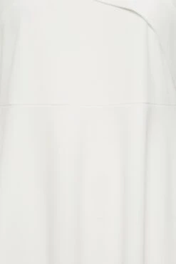 YOURS LONDON - Robe Blanche Midi Coupe Bardot Ourlet Plongeant -GrandeTendance Boutique 921b9921 e40f 4a 162089 Z