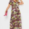 YOURS - Robe Noire & Verte Maxi Tropical Cache-Coeur 1 YOURS - Robe Noire & Verte Maxi Tropical Cache-Coeur -GrandeTendance Boutique 9278a73d e763 4f 302064 A