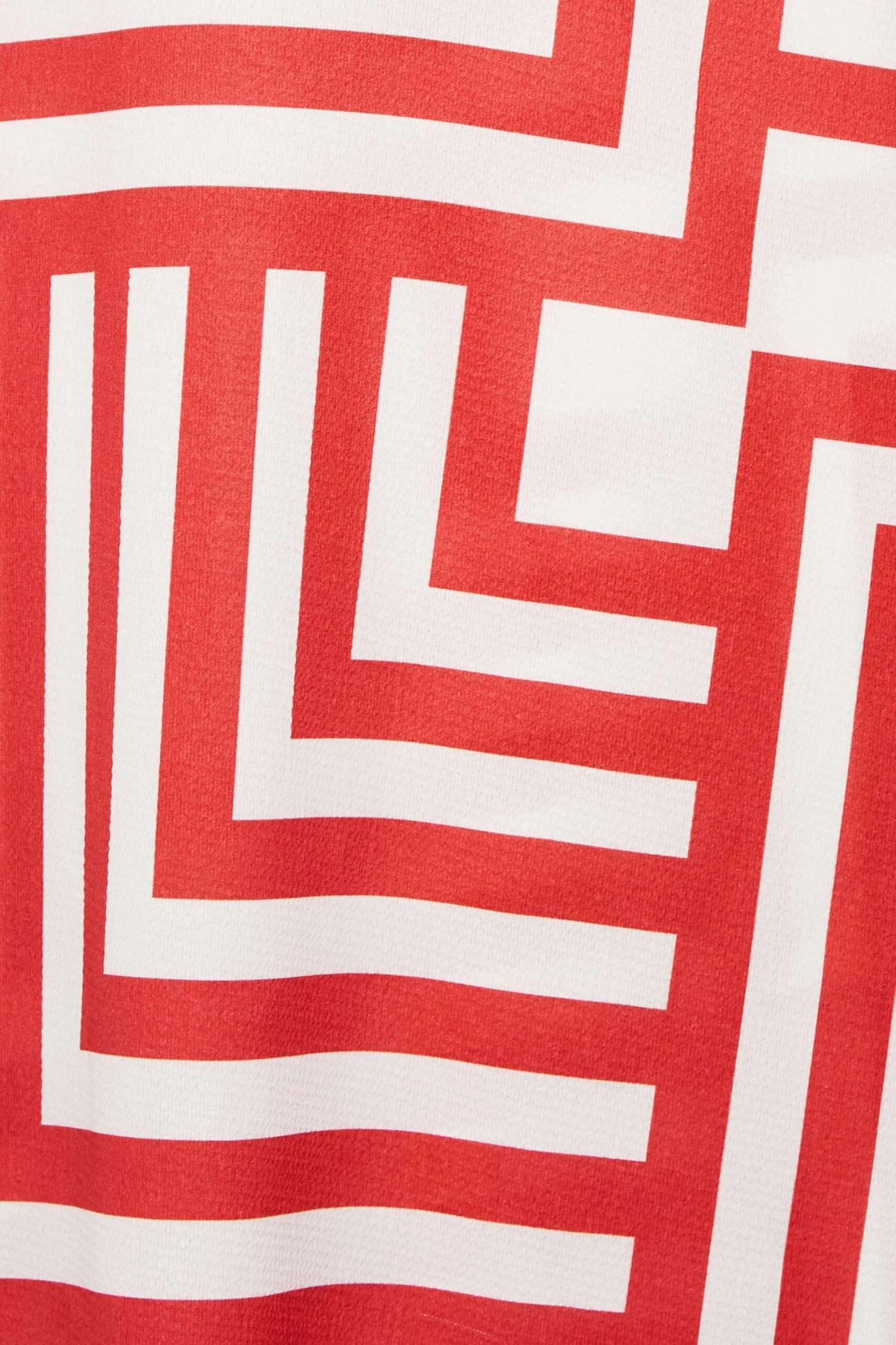 YOURS PETITE - Robe Rouge Géométrique Cache-Coeur 5 YOURS PETITE - Robe Rouge Géométrique Cache-Coeur – Image 3