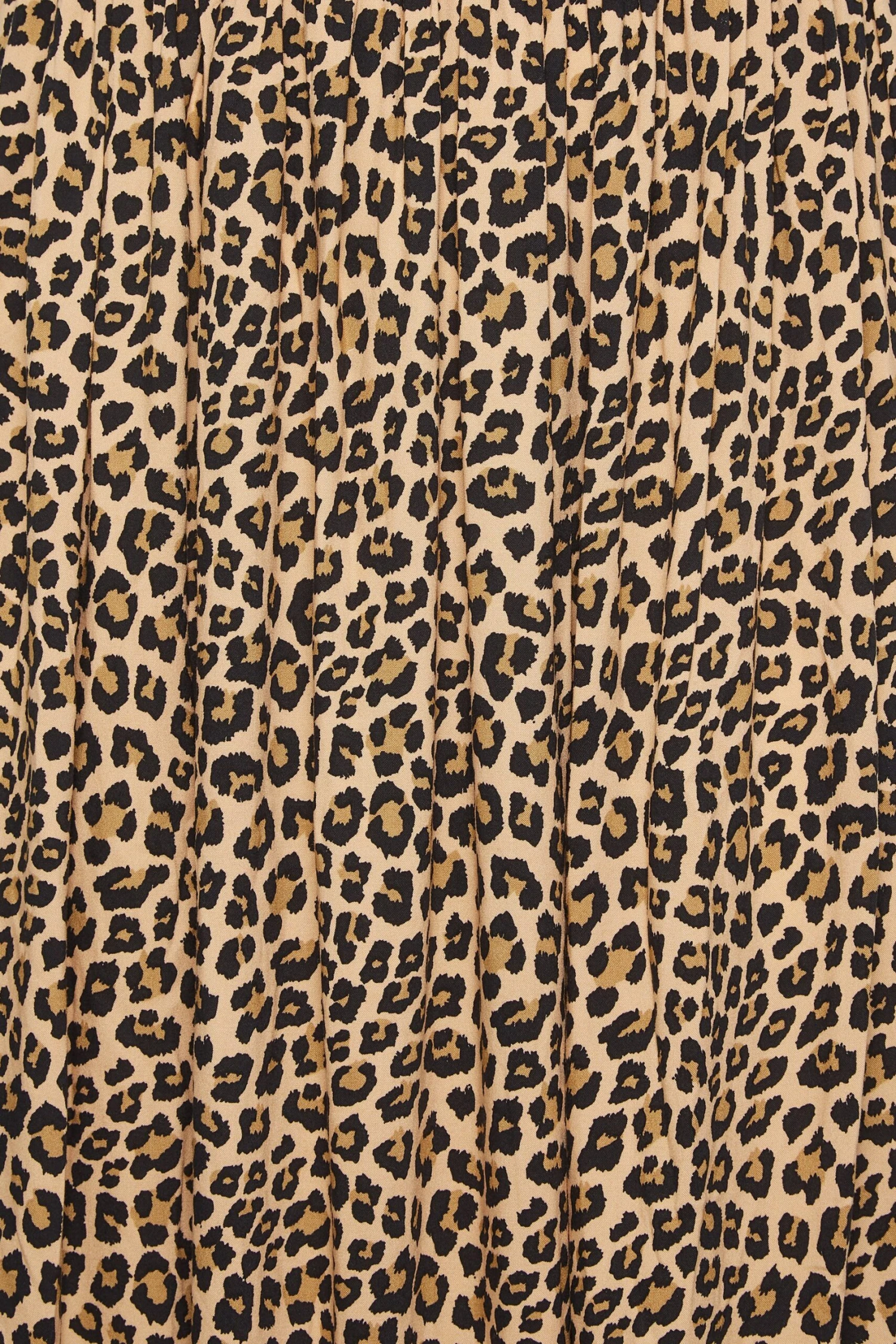 YOURS - Robe Plissé Maxi Beige Léopard 7 YOURS - Robe Plissé Maxi Beige Léopard – Image 5