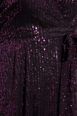 YOURS LONDON - Robe Violette Cache-Coeur Sequins Manches Courtes 13 YOURS LONDON - Robe Violette Cache-Coeur Sequins Manches Courtes -GrandeTendance Boutique 95e19acd 308f 45 161393 Z