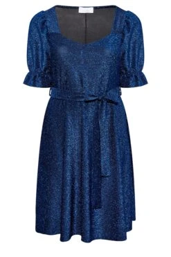 YOURS LONDON - Robe Bleue Paillettée Manches Courtes Bouffantes 14 YOURS LONDON - Robe Bleue Paillettée Manches Courtes Bouffantes -GrandeTendance Boutique 9d0c638f cf7a 4c 161820 X