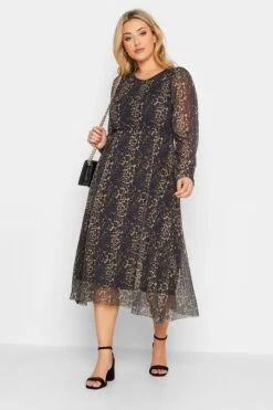 Robe Marron Midi Léopard En Filet Manches Longues 10 Robe Marron Midi Léopard En Filet Manches Longues -GrandeTendance Boutique a0234b6c 70b3 48 300315 B