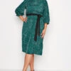 YOURS LONDON - Robe Verte Imprimé Animal Avec Ceinture 1 YOURS LONDON - Robe Verte Imprimé Animal Avec Ceinture -GrandeTendance Boutique a18e7d26 2605 40 161619 B