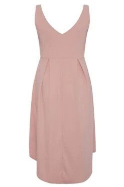 YOURS LONDON - Robe Rose Plissée Ourlet Plongeant 13 YOURS LONDON - Robe Rose Plissée Ourlet Plongeant -GrandeTendance Boutique a437eade 03ca 40 161364 BK