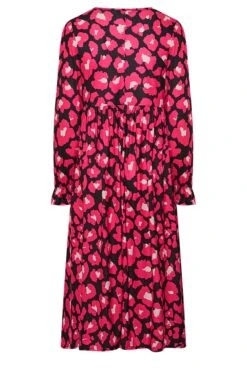 LIMITED COLLECTION - Robe Rose & Noire Floral Manches Longues 15 LIMITED COLLECTION - Robe Rose & Noire Floral Manches Longues -GrandeTendance Boutique a65374ef 320f 43 215125 Y