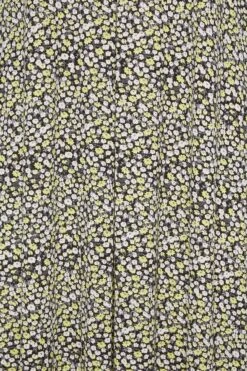 YOURS - Robe En Jersey Maxi Noire Floral Jaune -GrandeTendance Boutique a75e02e2 471c 45 302053 Z