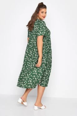 LIMITED COLLECTION - Robe Verte Floral & Pois Smocké 11 LIMITED COLLECTION - Robe Verte Floral & Pois Smocké -GrandeTendance Boutique a8a946a3 2a77 4a 217022 C