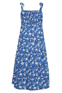 LIMITED COLLECTION - Robe Bleue Marine Maxi Floral à Noeuds 15 LIMITED COLLECTION - Robe Bleue Marine Maxi Floral à Noeuds -GrandeTendance Boutique a8b1f499 52f6 4e 214491 Y