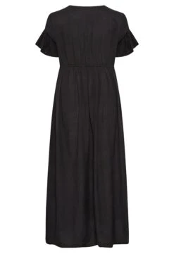 LIMITED COLLECTION - Robe Noire Smocké Boutonnée Longueur Maxi 15 LIMITED COLLECTION - Robe Noire Smocké Boutonnée Longueur Maxi -GrandeTendance Boutique aae2cfbc 35d7 48 215680 Y