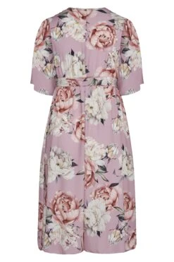 YOURS LONDON - Robe Rose Cache-Coeur Imprimé Floral 15 YOURS LONDON - Robe Rose Cache-Coeur Imprimé Floral -GrandeTendance Boutique ac84345b 189b 49 161259 BK