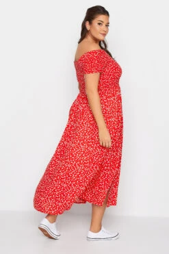 YOURS - Robe Rouge Petites Fleurs En Bardot Manches Courtes 11 YOURS - Robe Rouge Petites Fleurs En Bardot Manches Courtes -GrandeTendance Boutique ad234e08 7dde 4b 137097 C