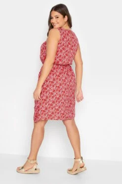 YOURS - Robe Courte Rose Petites Fleurs -GrandeTendance Boutique ad6a22f3 8072 46 137282 C