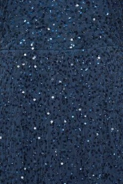 LUXE - Robe Bleue Marine Maxi Empiècement Sequins -GrandeTendance Boutique b07aaf50 04c7 40 161993 Z