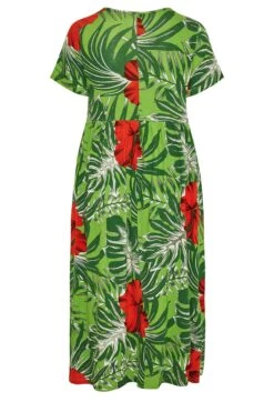 Robe Verte & Rouge Tropical Manches Courtes à Poches 15 Robe Verte & Rouge Tropical Manches Courtes à Poches -GrandeTendance Boutique b1eeb4a7 18e1 4a 300970 Y