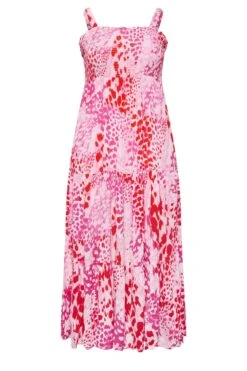 YOURS - Robe D'été Maxi Rose & Rouge Imprimé Animal 14 YOURS - Robe D'été Maxi Rose & Rouge Imprimé Animal -GrandeTendance Boutique b488d5f4 b246 42 137353 X