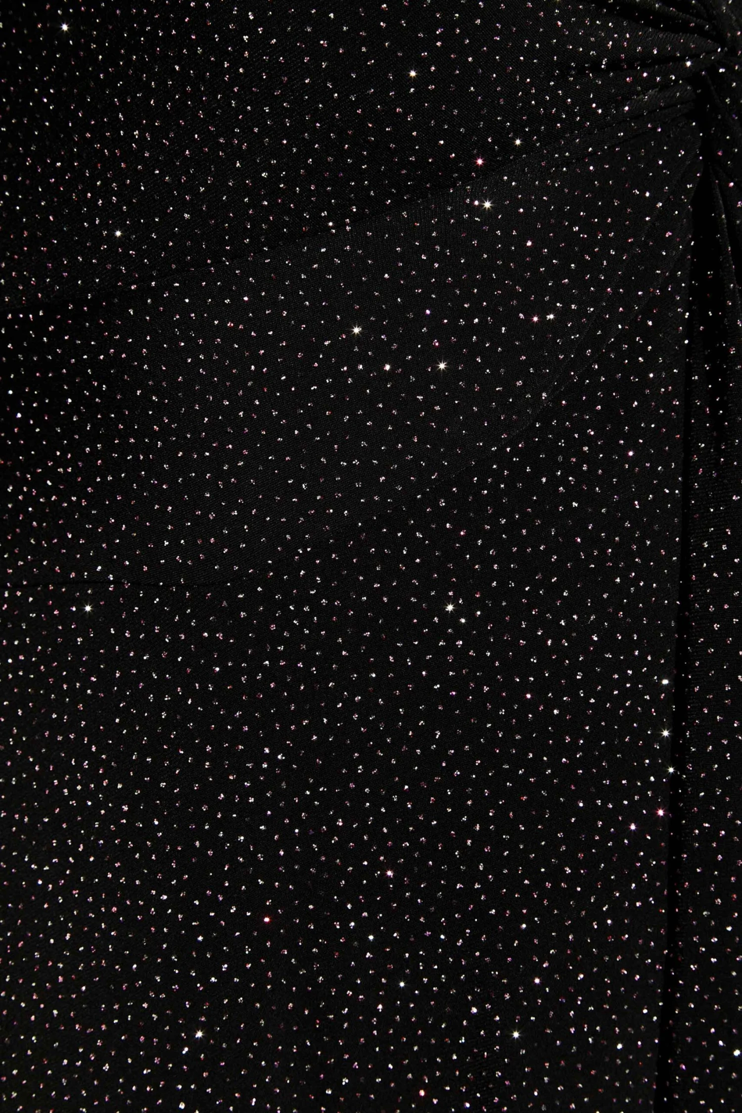 YOURS LONDON - Robe De Soirée Midi Noire Pailletté Manches Courtes 7 YOURS LONDON - Robe De Soirée Midi Noire Pailletté Manches Courtes – Image 5
