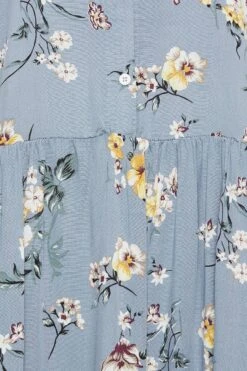 YOURS - Robe Bleue Imprimé Floral Jaune 13 YOURS - Robe Bleue Imprimé Floral Jaune -GrandeTendance Boutique b76783f7 8091 49 301170 Z