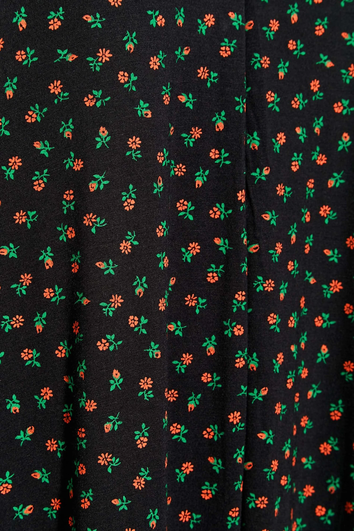 LIMITED COLLECTION - Robe Noire Maxi Petites Fleurs En Jersey 7 LIMITED COLLECTION - Robe Noire Maxi Petites Fleurs En Jersey â Image 5