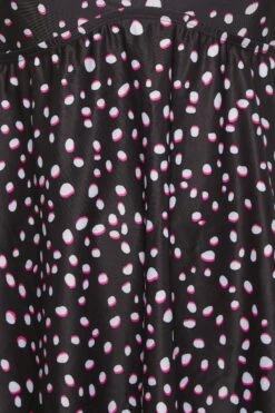 YOURS - Robe De Bain Noire à Pois Volantée -GrandeTendance Boutique b78d4a5f 1a98 48 150305 Z