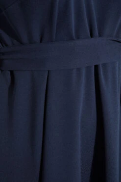 YOURS LONDON - Robe Bleue Marine Patineuse Avec Ceinture -GrandeTendance Boutique b939547b 43c9 4c 161271 S