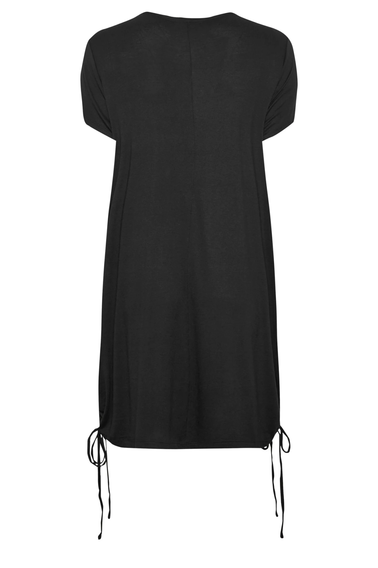 YOURS - Robe Noire Manches Courtes En Mousseline 9 YOURS - Robe Noire Manches Courtes En Mousseline – Image 7