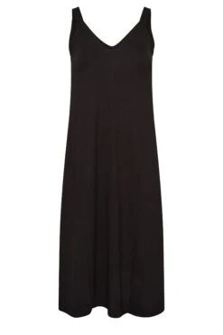 YOURS - Robe De Plage Noire Longueur Midi 14 YOURS - Robe De Plage Noire Longueur Midi -GrandeTendance Boutique bb7a3804 c220 4d 150354 X