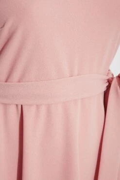 YOURS LONDON - Robe Rose Patineuse Avec Ceinture -GrandeTendance Boutique bd0b4b20 20e5 4d 161366 Z