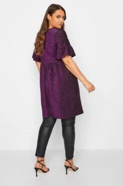 Robe Violette Smocké Manches Courtes Volantées 12 Robe Violette Smocké Manches Courtes Volantées -GrandeTendance Boutique bd1e7737 9984 45 137248 C
