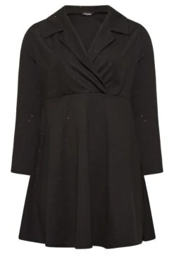 Robe Blazer Noire Paillettée -GrandeTendance Boutique bd6551f1 712b 4d 215029 X