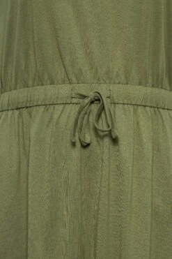 YOURS - Robe Verte Kaki Maxi Manches Courtes -GrandeTendance Boutique be6c5feb fb6d 45 137313 Z