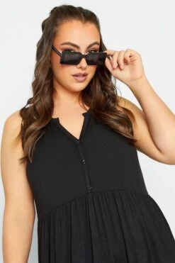 LIMITED COLLECTION - Robe Noire Midaxi En Jersey -GrandeTendance Boutique be7a3cb6 55bb 4f 215754 D