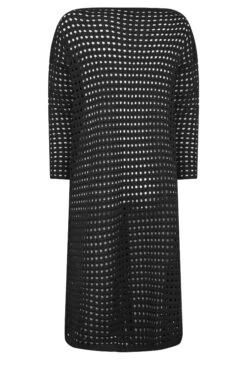 YOURS - Robe Midaxi Noire Design Crochet -GrandeTendance Boutique c3f9ab90 fda5 48 192983 Y