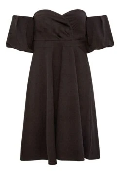 YOURS LONDON - Robe Noire Design Bardot 14 YOURS LONDON - Robe Noire Design Bardot -GrandeTendance Boutique c68f0d17 f99b 4c 161295 F