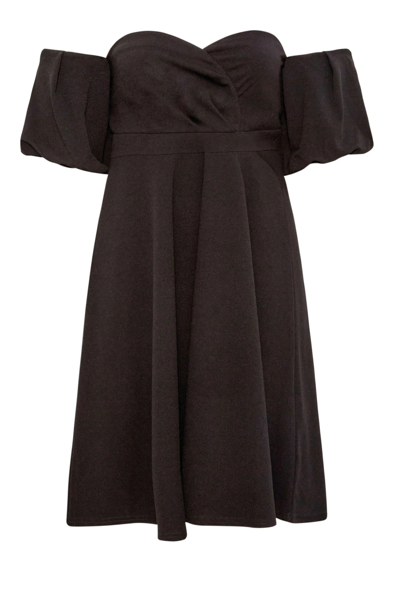 YOURS LONDON - Robe Noire Design Bardot 8 YOURS LONDON - Robe Noire Design Bardot â Image 6