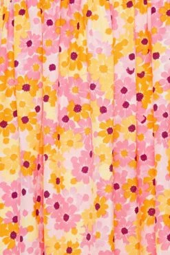 YOURS - Robe Midi Orange & Rose Floral Manches Courtes Bouffantes 13 YOURS - Robe Midi Orange & Rose Floral Manches Courtes Bouffantes -GrandeTendance Boutique c750429d 0ea8 43 137321 Z