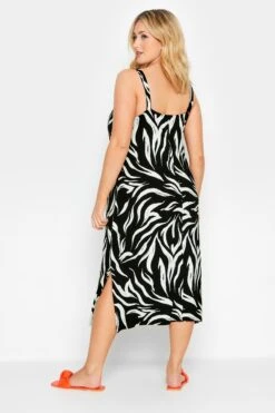 YOURS - Robe De Plage Midaxi Noire Animal 11 YOURS - Robe De Plage Midaxi Noire Animal -GrandeTendance Boutique c9f8fd47 113d 43 150324 C