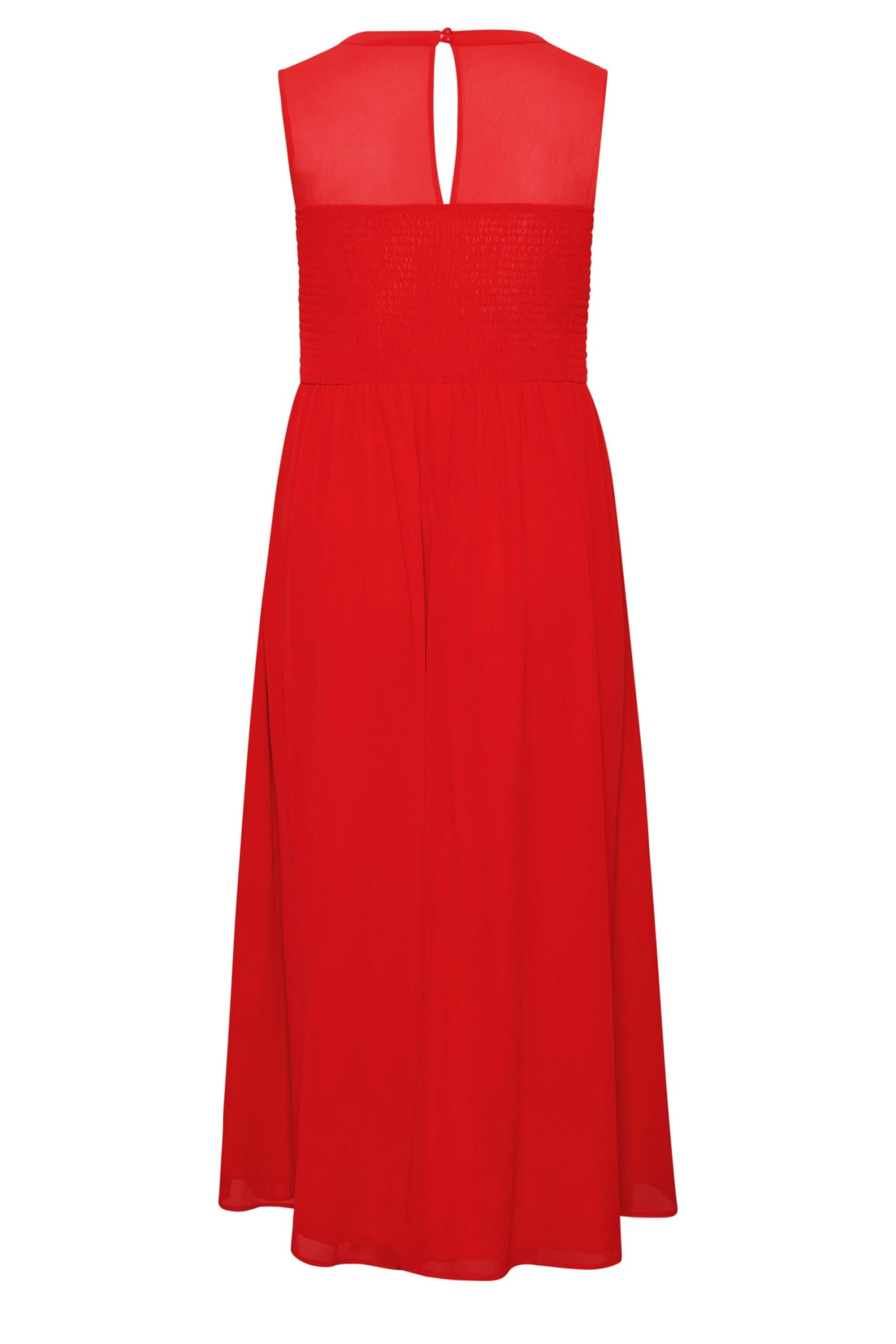 YOURS LONDON - Robe Rouge Maxi En Mousseline Demoiselle D'Honneur 10 YOURS LONDON - Robe Rouge Maxi En Mousseline Demoiselle D'Honneur â Image 8