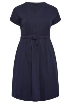 YOURS - Robe Bleue Marine à Poches Taille Marquée 14 YOURS - Robe Bleue Marine à Poches Taille Marquée -GrandeTendance Boutique cce61707 c107 43 137303 X