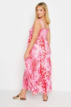 YOURS - Robe D'été Maxi Rose & Rouge Imprimé Animal 11 YOURS - Robe D'été Maxi Rose & Rouge Imprimé Animal -GrandeTendance Boutique cd3cf998 d4e5 4c 137353 C