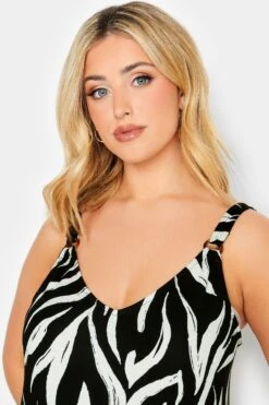 YOURS - Robe De Plage Midaxi Noire Animal 12 YOURS - Robe De Plage Midaxi Noire Animal -GrandeTendance Boutique cfcd751f a7c8 4d 150324 D