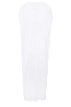 YOURS - Robe Midaxi Blanche Ample Doublée -GrandeTendance Boutique d11035d4 cd08 48 302166 Y